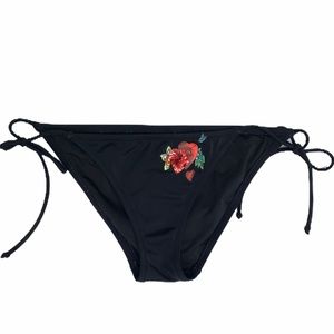 VICTORIA’S SECRET string bikini bottom black XS